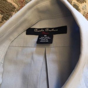 Blue & white dress shirt-Brooks Brothers -size 16